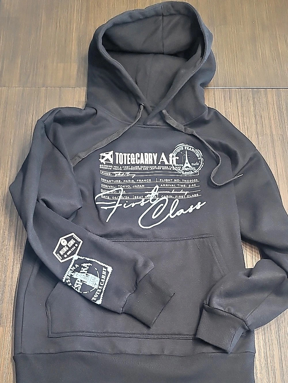 Tote & Carry First Class Travel Hoodie and Sweatpants Set & Sweatpants Set